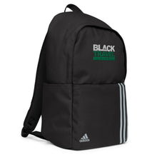 Load image into Gallery viewer, Black Travel Club adidas backpack
