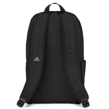 Load image into Gallery viewer, Black Travel Club adidas backpack
