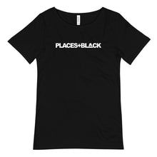 Load image into Gallery viewer, Places+Black Men&#39;s Raw Neck Tee

