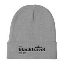 Load image into Gallery viewer, Black Travel Club Beanie
