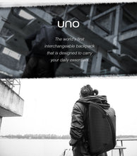 Load image into Gallery viewer, UNO Water Repellent Laptop Backpack w/USB Charging Port
