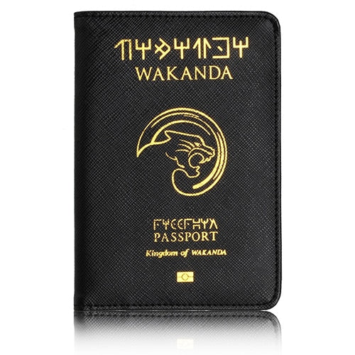 Wakanda Passport Wallet (RFID Blocking)