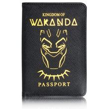 Load image into Gallery viewer, Wakanda Passport Wallet (RFID Blocking)
